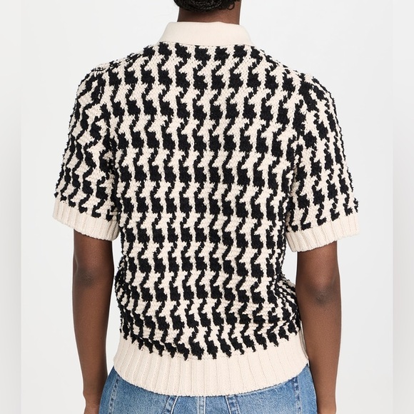 NWT Anine Bing Tommy Cardigan Sweater in Lavender and Cream - Picture 10 of 10